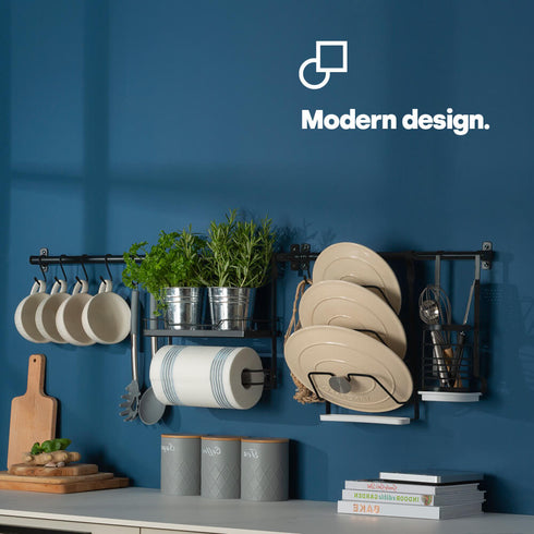 Hanging Utensil Holder - Black