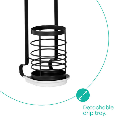 Hanging Utensil Holder - Black