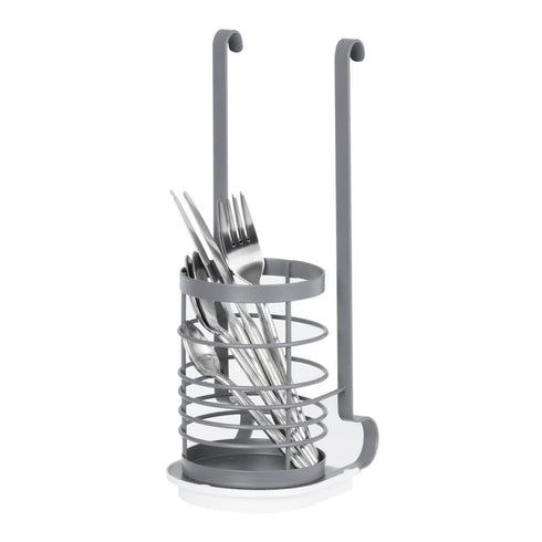 Hanging Utensil Holder - Grey