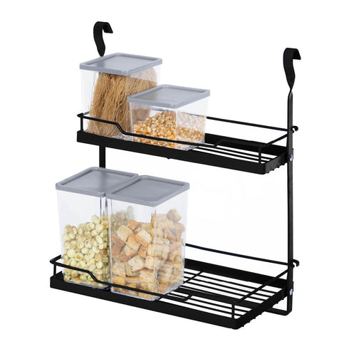 Kitchen Hanging Rack - Black