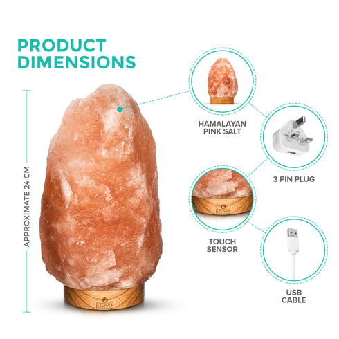 Himalayan Pink Rock Salt Lamp
