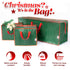 7ft Christmas Tree & Decoration Storage Bag Set - Green