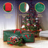 7ft Christmas Tree & Decoration Storage Bag Set - Green