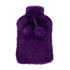 Plush Hot Water Bottle - Purple