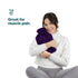 Plush Hot Water Bottle - Purple