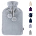 Plush Hot Water Bottle - Grey