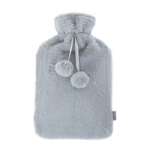 Plush Hot Water Bottle - Grey