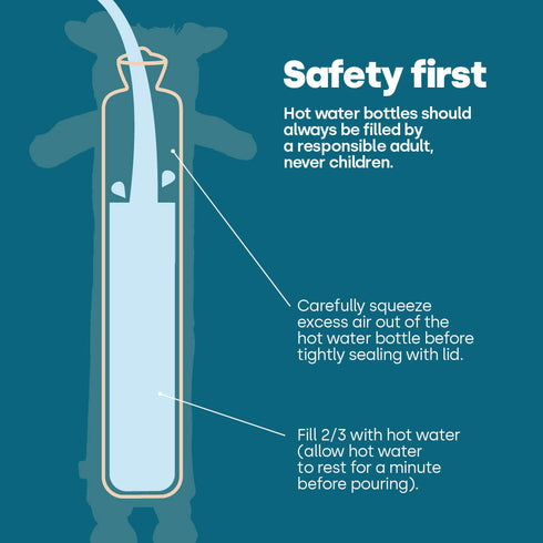 Cuddly Giraffe Hot Water Bottle - XL