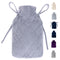 LIVIVO 2L Hot Water Bottle Grey - Diamond Stitch Microfiber Cover