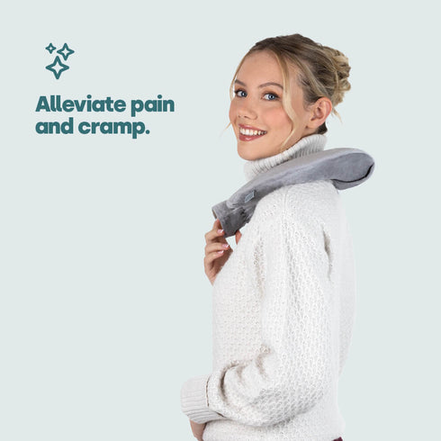 Neck Hot Water Bottle - Grey