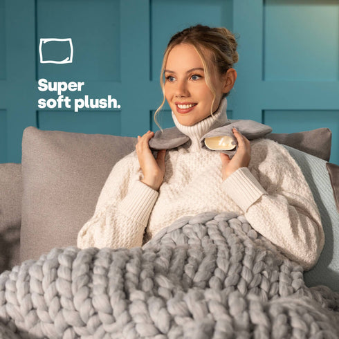 Neck Hot Water Bottle - Grey