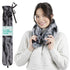 Wrap-Around Long Hot Water Bottle - Velvet Grey
