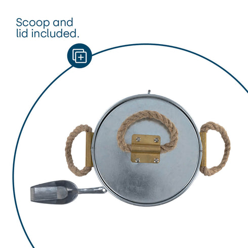 Ice & Champagne Bucket - Galvanised Steel