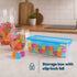 LIVIVO Reusable Ice Cubes 60pcs with Storage Box - No Dilution BPA Free