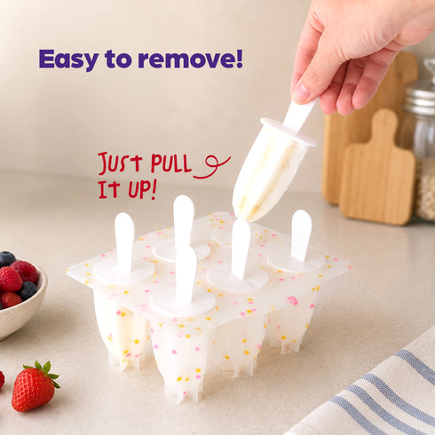 Wicked Gizmos 6 Star-Shaped Ice Pop Lolly Mould