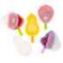 Wicked Gizmos 4 Fruit-Shaped Ice Lolly Moulds - BPA Free Summer Treats