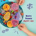 Wicked Gizmos 4 Fruit-Shaped Ice Lolly Moulds - BPA Free Summer Treats