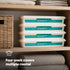 Slim Line Disposable Moisture Absorber 4-Pack - Calcium Chloride Dehumidifier