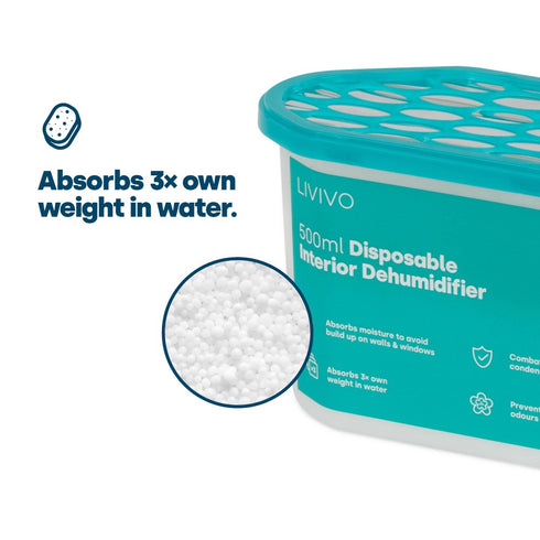 500ml Teardrop Disposable Dehumidifier - pack of 20
