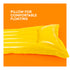 Inflatable Water Lounger Mat - Yellow