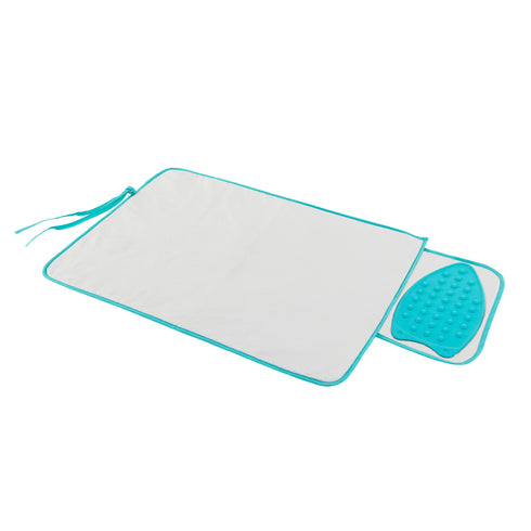 Travel Iron Mat with Silicone Iron Rest Pad