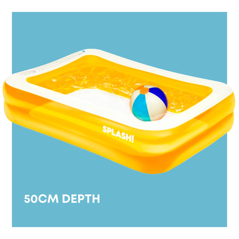 Sunburst Inflatable Paddling Pool - 6.5ft