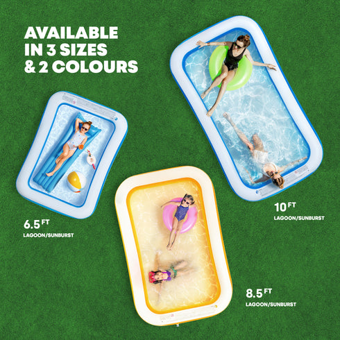 Sunburst Inflatable Paddling Pool - 6.5ft