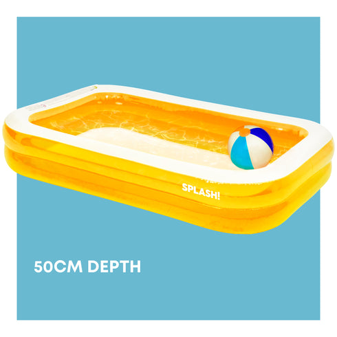 Sunburst Inflatable Paddling Pool - 8.5ft