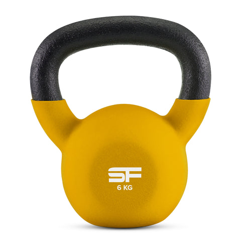 Neoprene Kettlebell Weight - Yellow