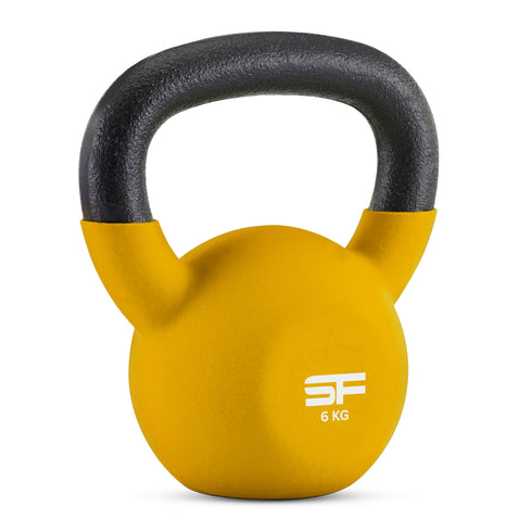 Neoprene Kettlebell Weight - Yellow