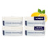 Clayr Fridge Deodoriser 120g Natural Gel 4 Pack - Off White with Clip Hook