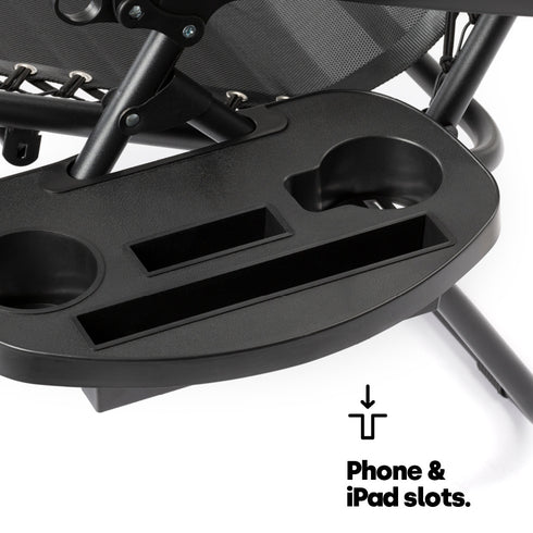 Clip-On Side Table Tray for Sun Lounger – 2 Pack