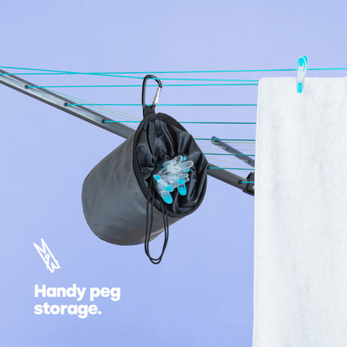 45m Rotary Washing Line with Peg Set