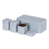 Taurus Bread Bin & Canister Set - Grey