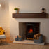 3 Piece Fireplace Log Bucket Set Grey