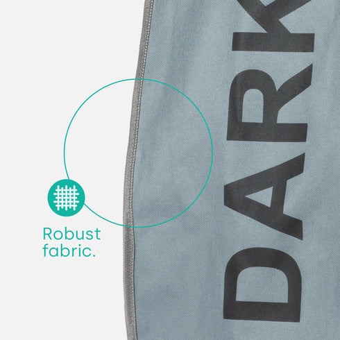 Lights & Darks Laundry Basket - Grey