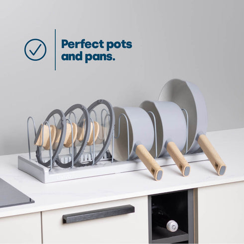 Extendable Pan Lid Holder