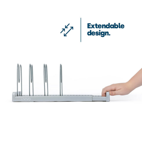 Extendable Pan Lid Holder