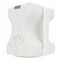 Livivo Leg Pillow with Adjustable Strap - Ergonomic Support for Better Sleep - White Quilted