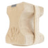 Livivo Leg Pillow with Adjustable Strap - Premium Velvet Support Pillow - Beige
