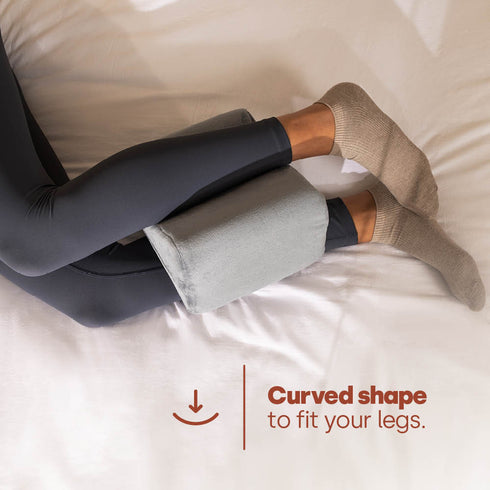 Knee Sleep Pillow - Grey