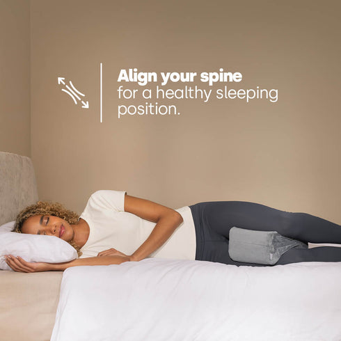 Knee Sleep Pillow - Grey