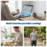 LIVIVO Handheld Mini Fan - 3 Speed Settings Rechargeable Type-C USB White