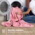 Electric Heated Throw - Pink