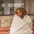 Luxury Electric Heated Throw - Cream
