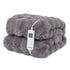 Luxury Electric Heated Throw - Grey
