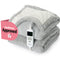 Premium Sherpa Heated Throw - Grey
