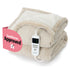 Premium Sherpa Heated Throw - Beige