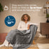 Electric Heated Throw - Grey