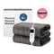 Heated Electric Over Blanket Cool Grey